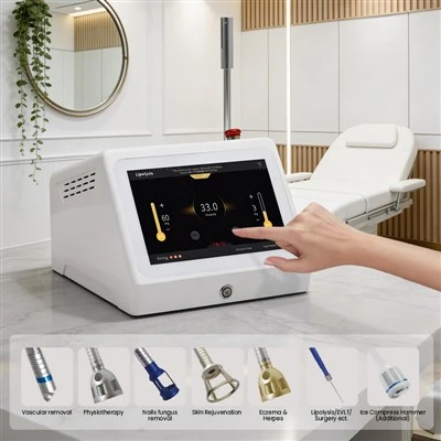 Endolift 1470 980: laser tonfedd ddeuol ar gyfer EVLT, gwythiennau faricos ac adnewyddiad croen